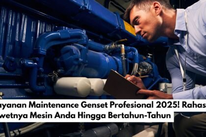Layanan Maintenance Genset Profesional 2025! Rahasia Awetnya Mesin Anda Hingga Bertahun-Tahun