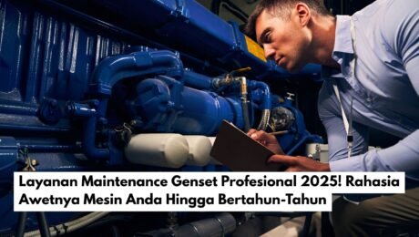 Layanan Maintenance Genset Profesional 2025! Rahasia Awetnya Mesin Anda Hingga Bertahun-Tahun