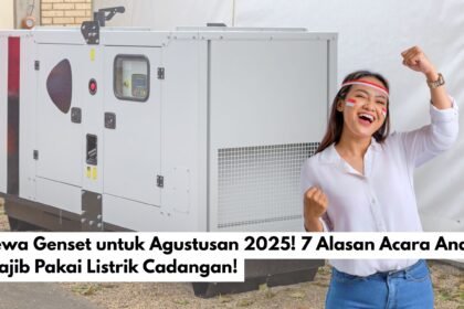 Sewa Genset untuk Agustusan 2025! 7 Alasan Acara Anda Wajib Pakai Listrik Cadangan!