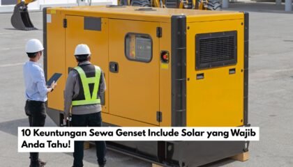 10 Keuntungan Sewa Genset Include Solar yang Wajib Anda Tahu!