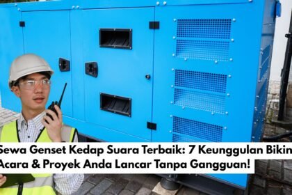 Sewa Genset Kedap Suara Terbaik 7 Keunggulan Bikin Acara & Proyek Anda Lancar Tanpa Gangguan!