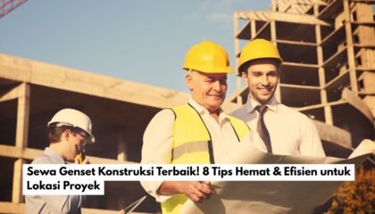 Sewa Genset Konstruksi Terbaik! 8 Tips Hemat & Efisien untuk Lokasi Proyek