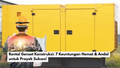 Rental Genset Konstruksi: 7 Keuntungan Hemat & Andal untuk Proyek Sukses!