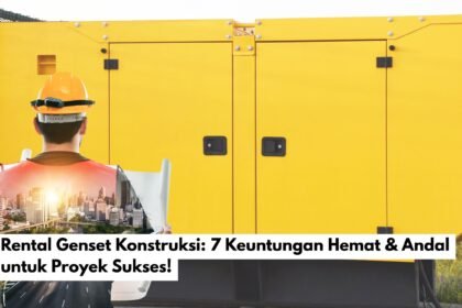 Rental Genset Konstruksi: 7 Keuntungan Hemat & Andal untuk Proyek Sukses!