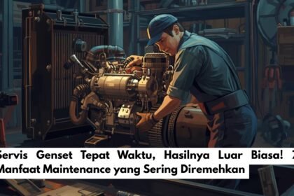 Servis Genset Tepat Waktu, Hasilnya Luar Biasa! 7 Manfaat Maintenance yang Sering Diremehkan