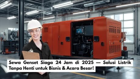 Sewa Genset Siaga 24 Jam di 2025 — Solusi Listrik Tanpa Henti untuk Bisnis & Acara Besar!