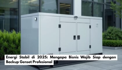 Energi Stabil di 2025 Mengapa Bisnis Wajib Siap dengan Backup Genset Profesional