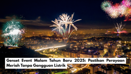 Genset Event Malam Tahun Baru 2025_ Pastikan Perayaan Meriah Tanpa Gangguan Listrik