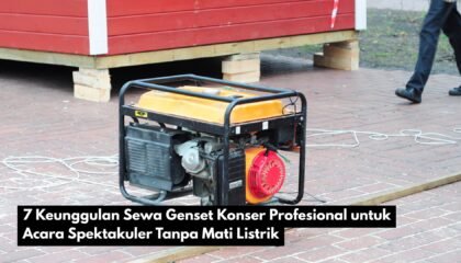 7 Keunggulan Sewa Genset Konser Profesional untuk Acara Spektakuler Tanpa Mati Listrik