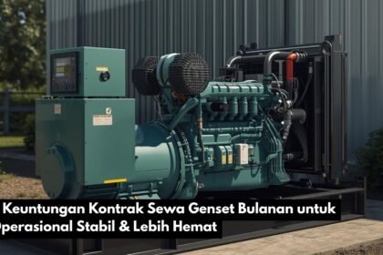 7 Keuntungan Kontrak Sewa Genset Bulanan untuk Operasional Stabil & Lebih Hemat