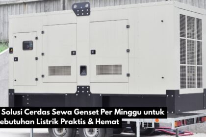 7 Solusi Cerdas Sewa Genset Per Minggu untuk Kebutuhan Listrik Praktis & Hemat