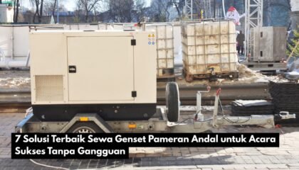 7 Solusi Terbaik Sewa Genset Pameran Andal untuk Acara Sukses Tanpa Gangguan