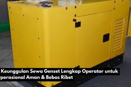 8 Keunggulan Sewa Genset Lengkap Operator untuk Operasional Aman & Bebas Ribet