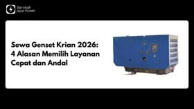 Sewa Genset Krian 2026: 4 Alasan Memilih Layanan Cepat dan Andal